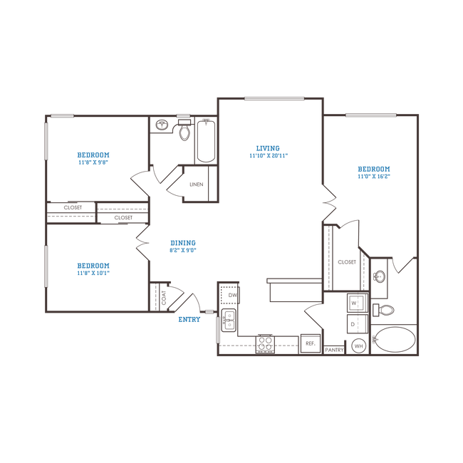 C2 Classic 2144 floor plan